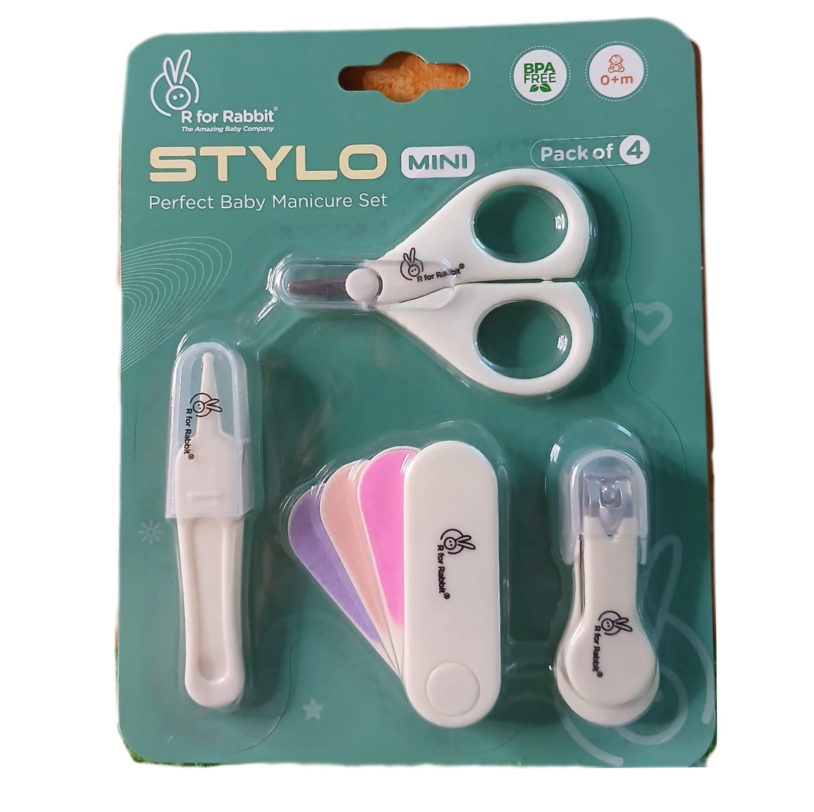 R for Rabbit - Baby Manicure Set